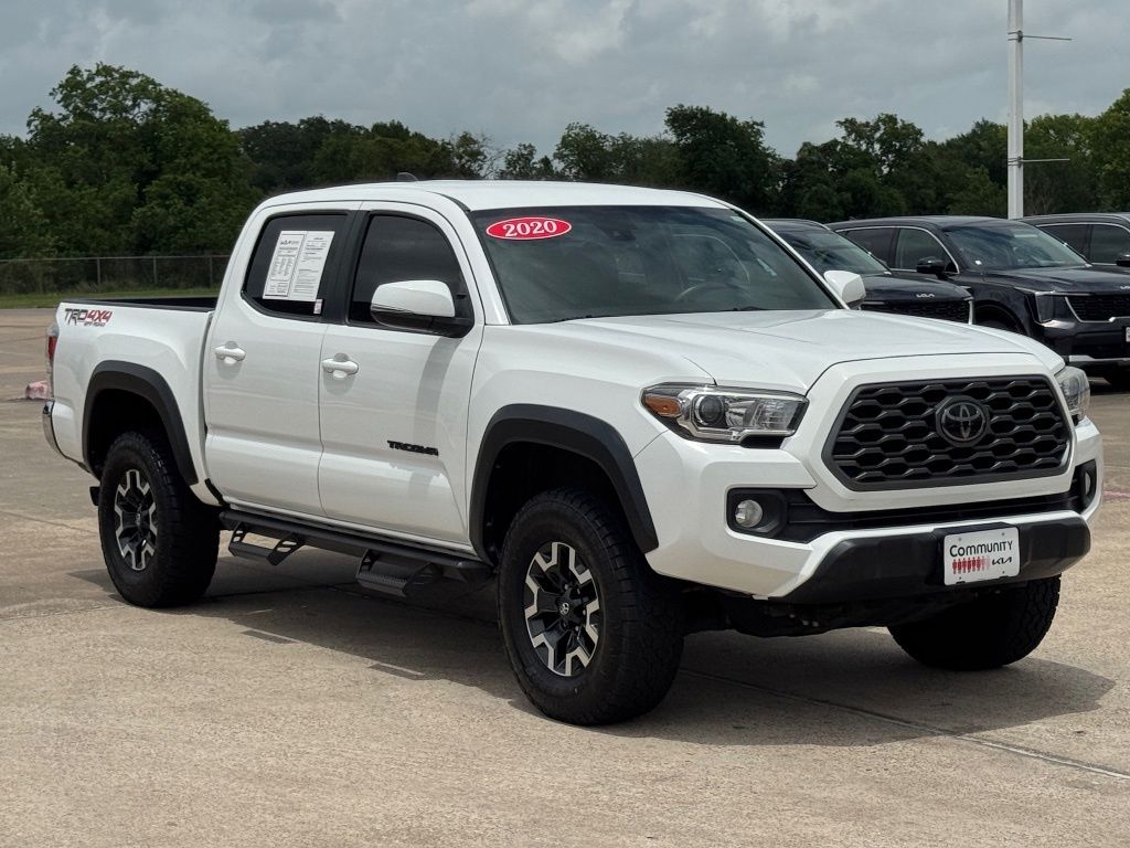 2020 Toyota Tacoma TRD Off-Road White at Emmons Autoplex