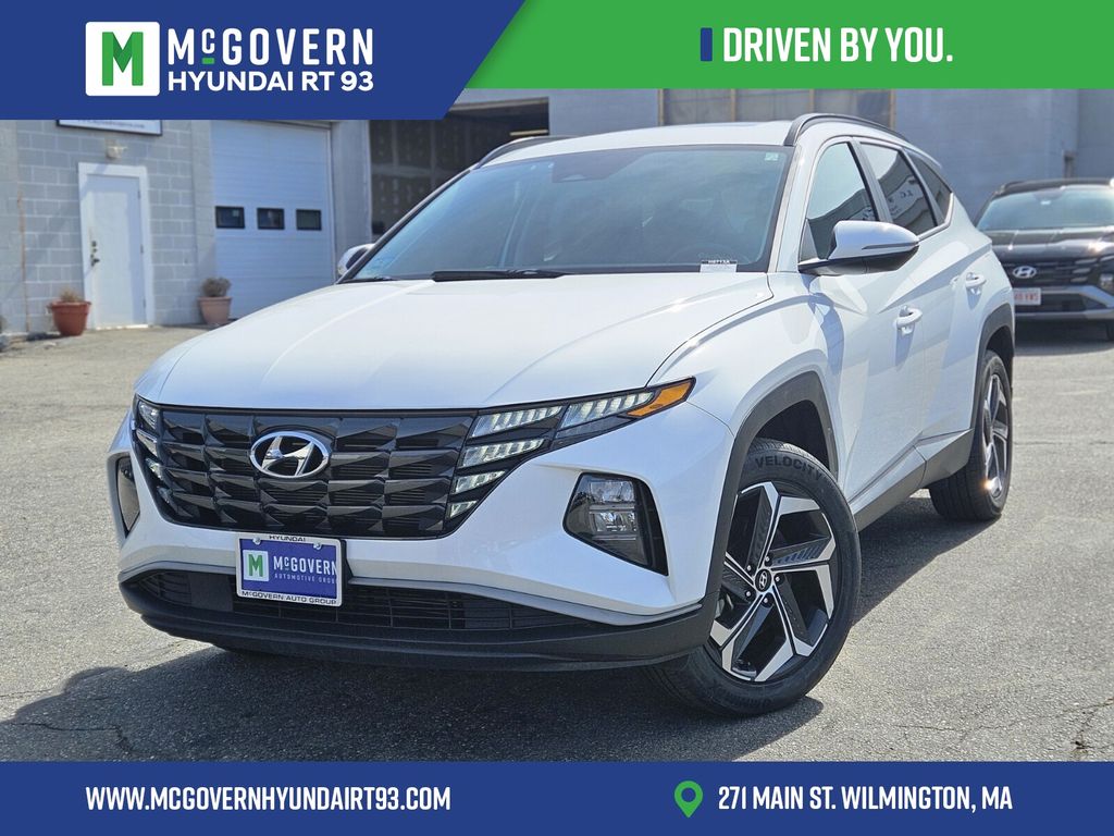 Serenity White Pearl 2023 Hyundai Tucson SEL AWD SUV / Crossover All-Wheel Drive 8-Speed Automatic