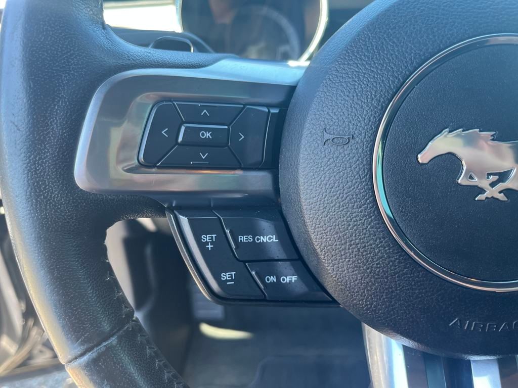 2016 Shadow Black Ford Mustang EcoBoost Premium RWD Convertible