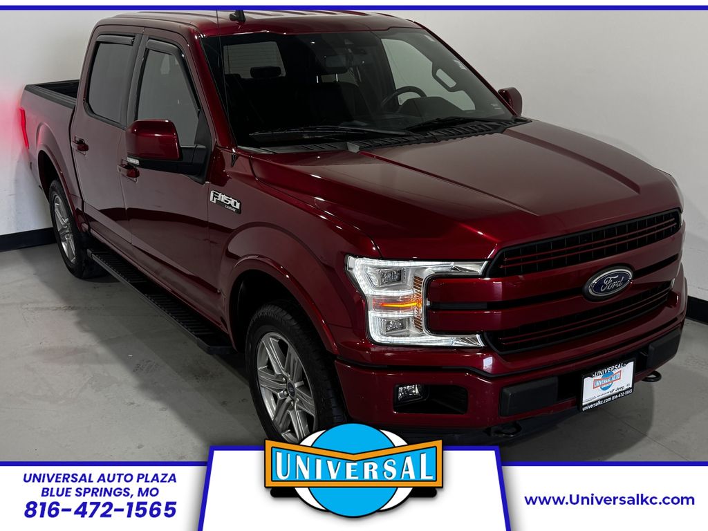 Ruby Red Metallic Tinted Clearcoat 2019 Ford F-150 Pickup Truck Four-Wheel Drive Automatic