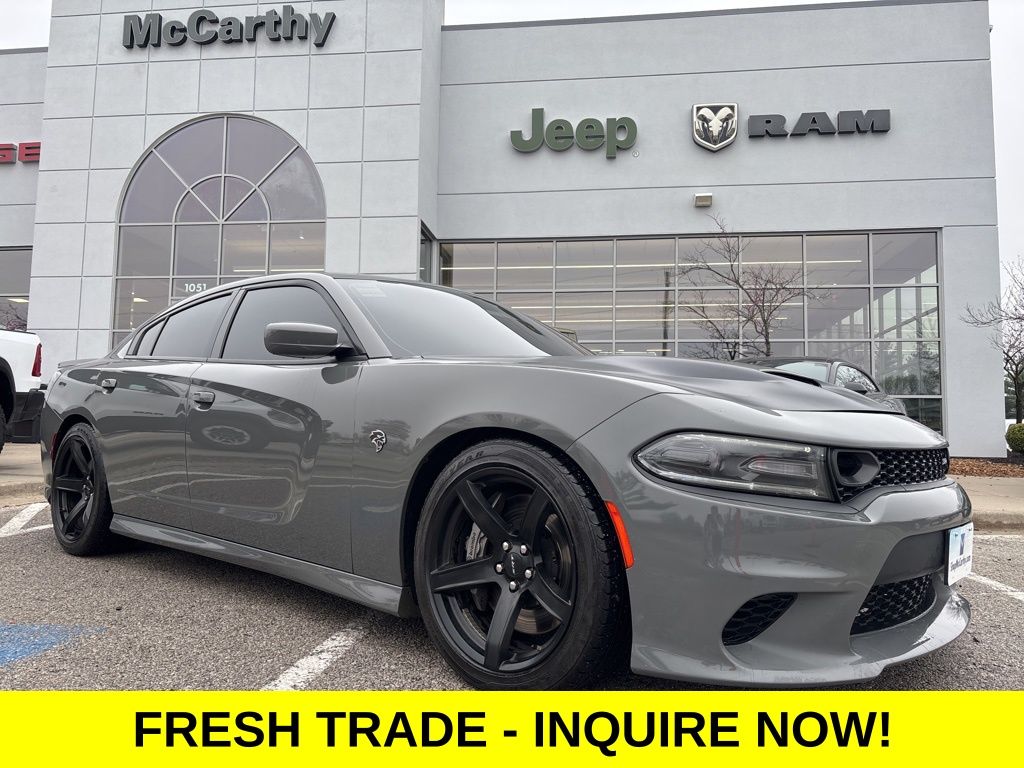 Destroyer Gray Clearcoat 2019 Dodge Charger SRT Hellcat RWD Sedan Rear-Wheel Drive 8-Speed Automatic