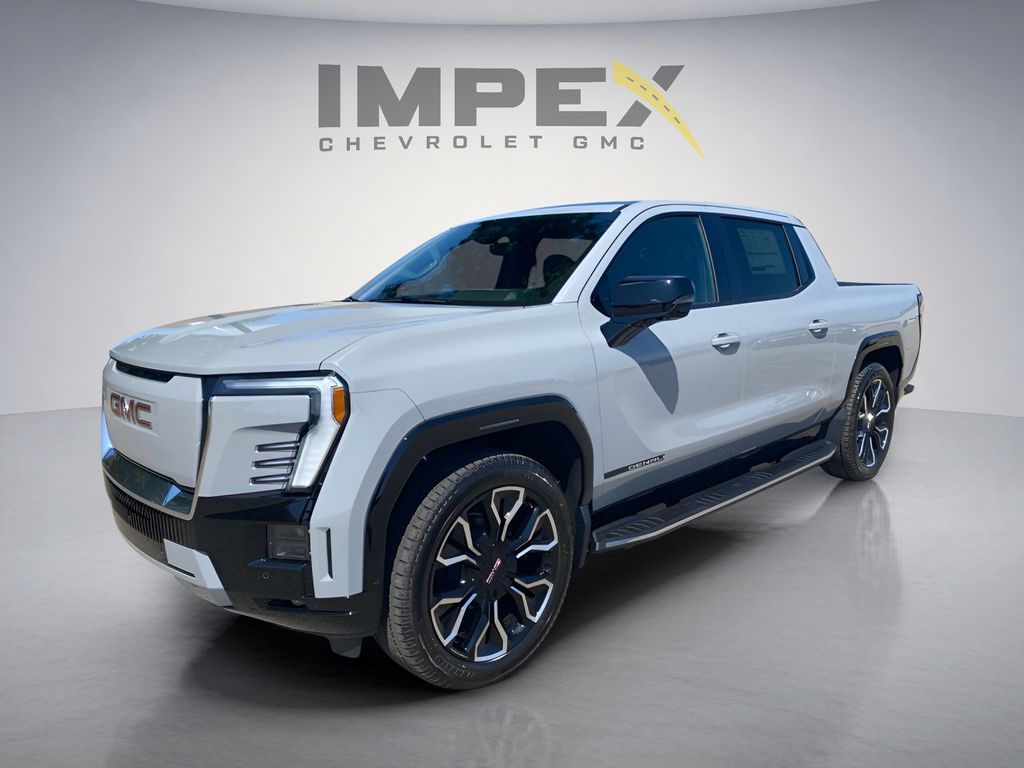 Thunderstorm Gray 2026 GMC Sierra EV Pickup Truck All-Wheel Drive 1-Speed Automatic