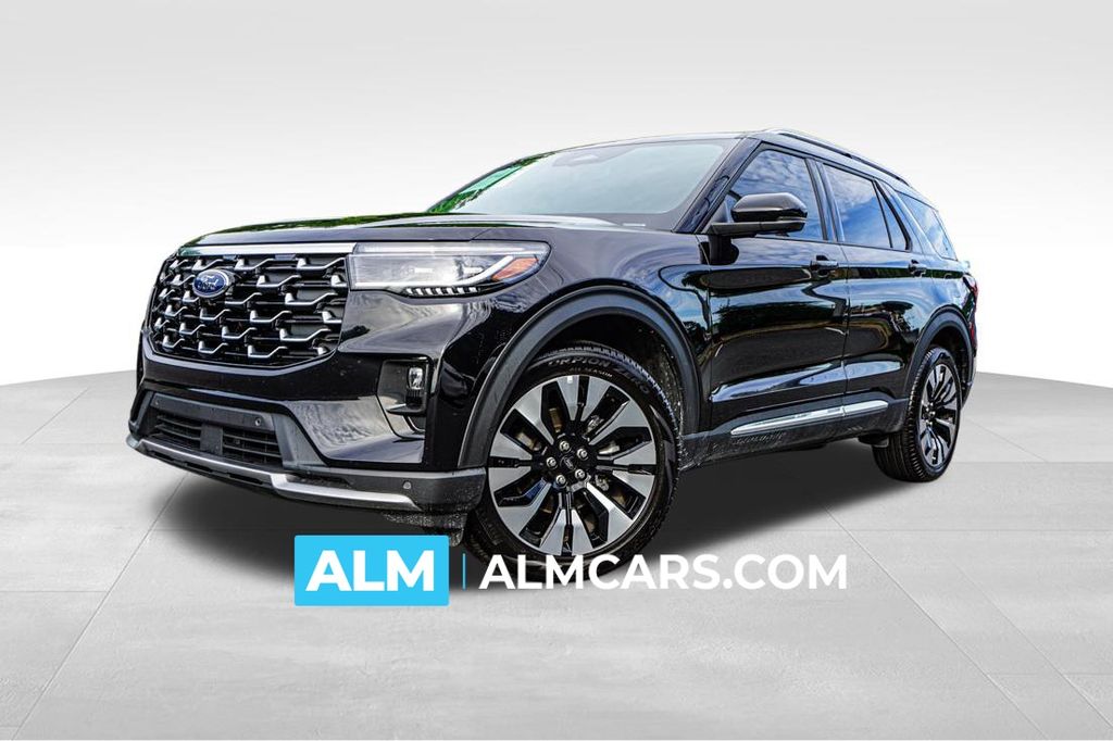 Black Metallic 2026 Ford Explorer SUV / Crossover All-Wheel Drive Automatic