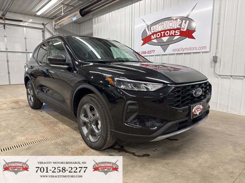 Black Metallic 2025 Ford Escape SUV / Crossover All-Wheel Drive 8-Speed Automatic