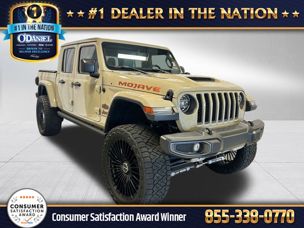 Brown (Limited Edition Gobi Clearcoat) 2022 Jeep Gladiator Pickup Truck Four-Wheel Drive 8-Speed Automatic