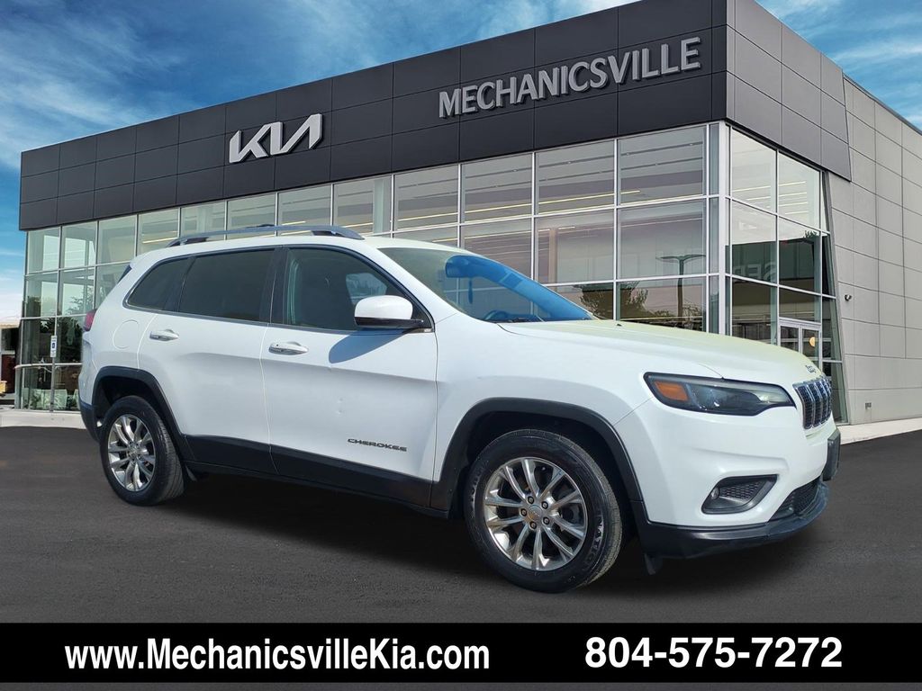 Bright White Clearcoat 2019 Jeep Cherokee Latitude Plus FWD SUV / Crossover Front-Wheel Drive 9-Speed Automatic