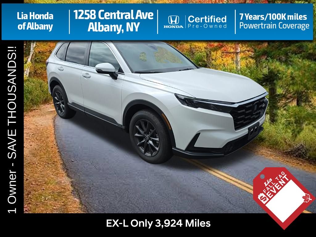 Platinum White Pearl 2026 Honda CR-V SUV / Crossover All-Wheel Drive Continuously Variable Transmission