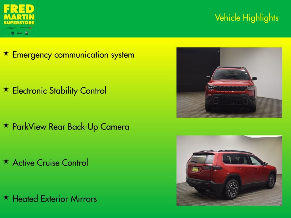 new 2026 Jeep Cherokee car, priced at $38,359