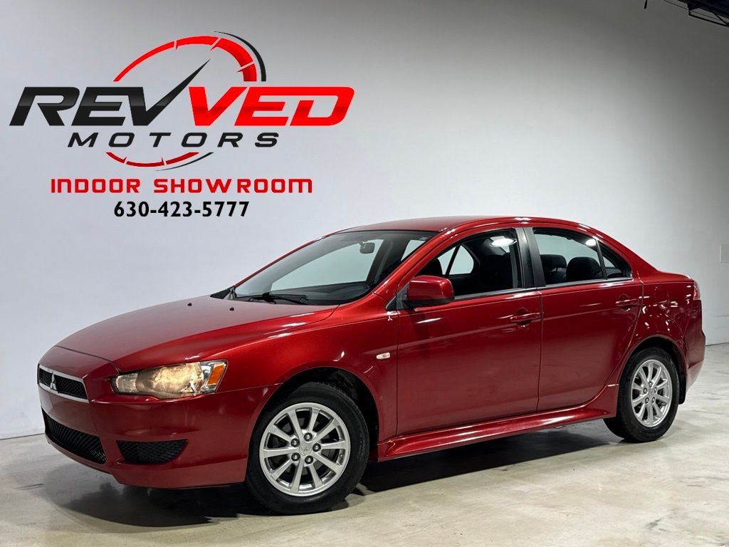 Rotor Glow Metallic 2010 Mitsubishi Lancer Sedan Front-Wheel Drive Continuously Variable Transmission