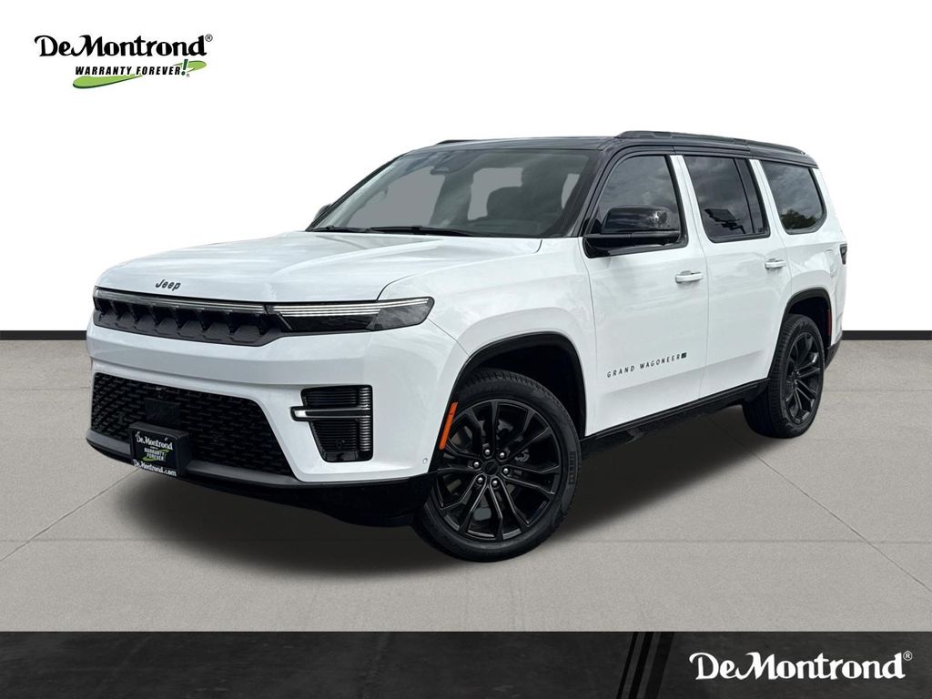 2026 Jeep Grand Wagoneer Summit Obsidian White at Texan Dodge Chrysler Jeep Ram