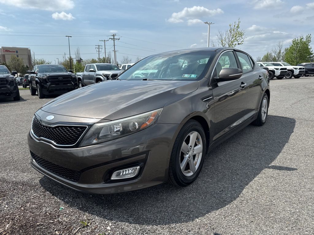 Used 2015 Kia Optima LX with VIN 5XXGM4A78FG373638 for sale in Carnot-Moon, PA
