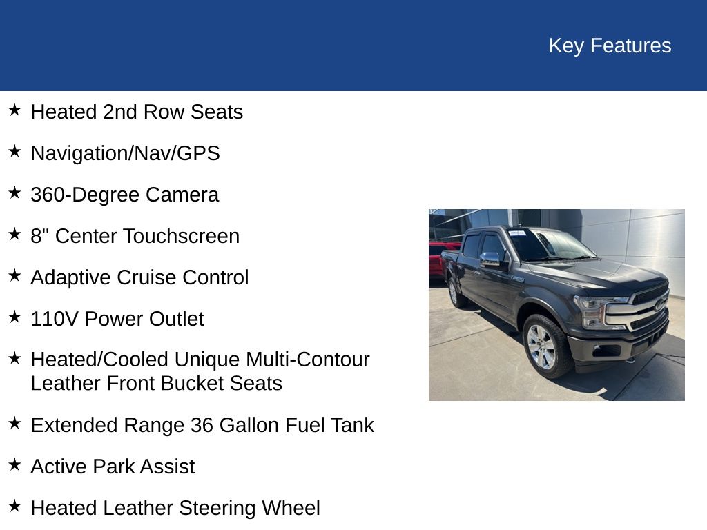 2019 Ford F-150 Platinum