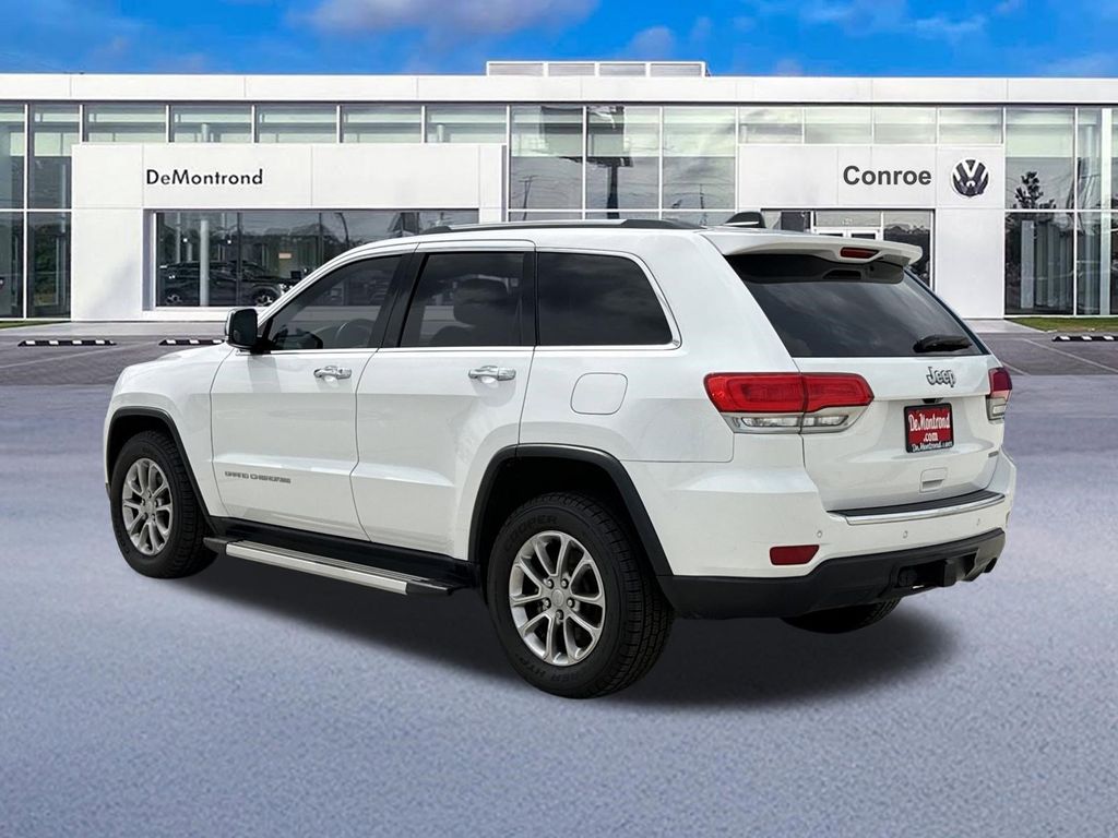 2015 Jeep Grand Cherokee Limited White at Mac Haik CDJR North Houston