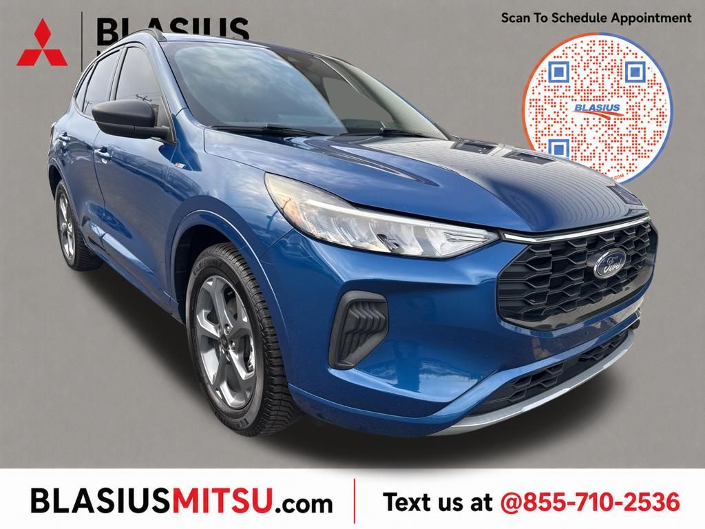 Blue Metallic 2023 Ford Escape SUV / Crossover All-Wheel Drive 8-Speed Automatic