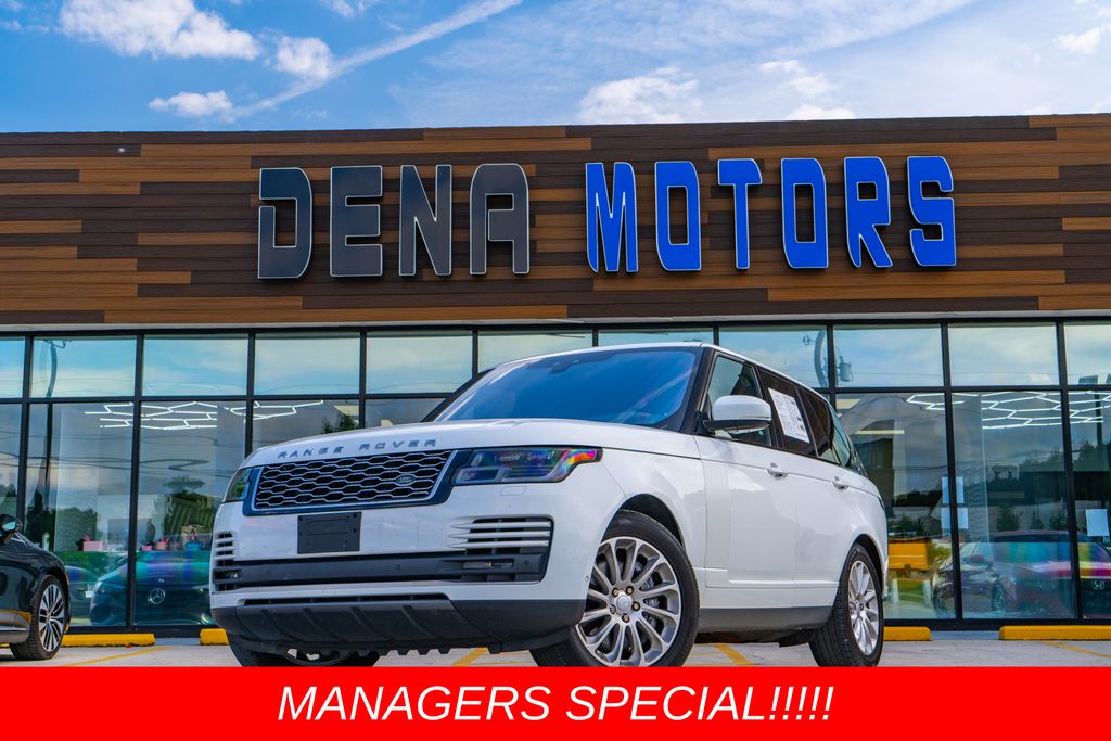 White 2018 Land Rover Range Rover V6 HSE 4WD SUV / Crossover All-Wheel Drive 8-Speed Automatic
