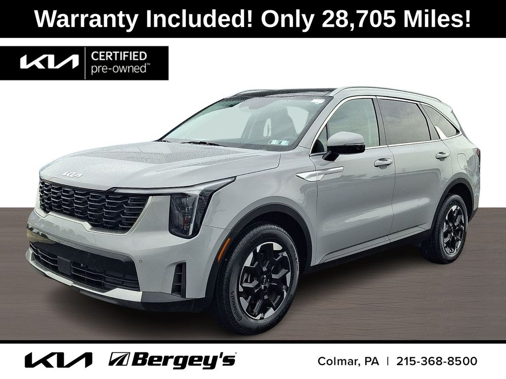 Wolf Gray 2025 Kia Sorento SUV / Crossover All-Wheel Drive 8-Speed Automatic
