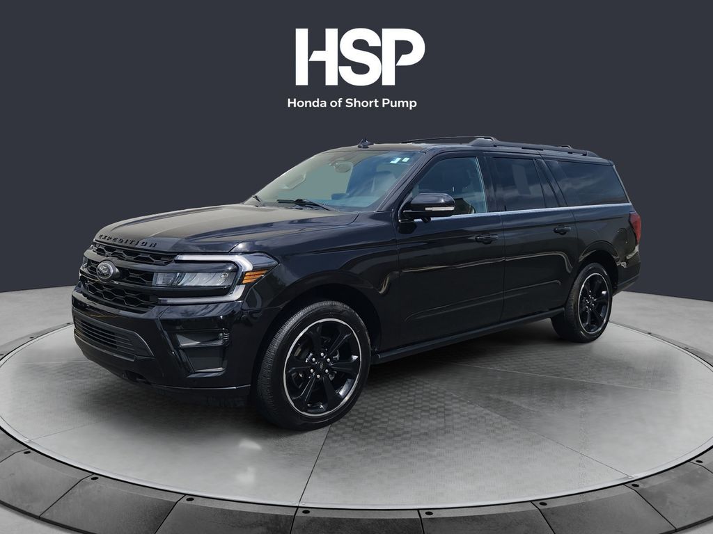 Agate Black Metallic 2022 Ford Expedition MAX Limited 4WD SUV / Crossover Four-Wheel Drive Automatic