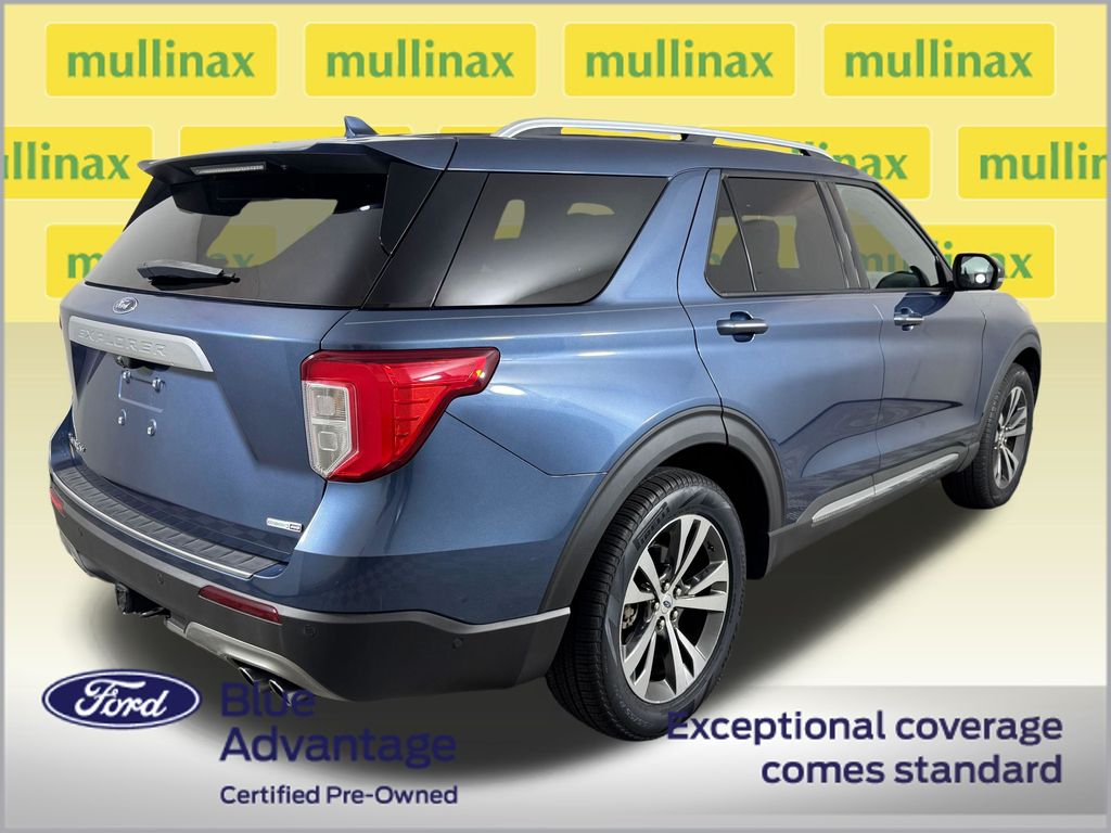 Certified Used 2020 Blue Ford Platinum image 4
