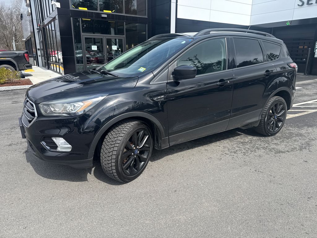Shadow Black 2018 Ford Escape SE AWD SUV / Crossover All-Wheel Drive 6-Speed Automatic