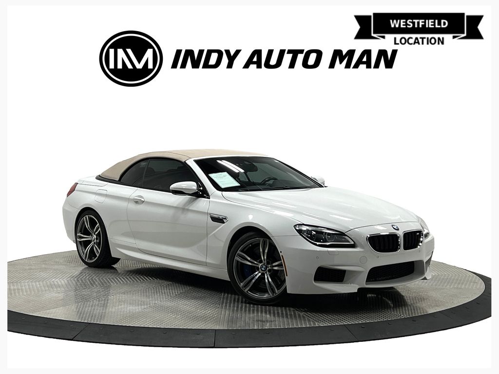 Alpine White 2017 BMW M6 Convertible RWD Convertible Rear-Wheel Drive 7-Speed Automatic