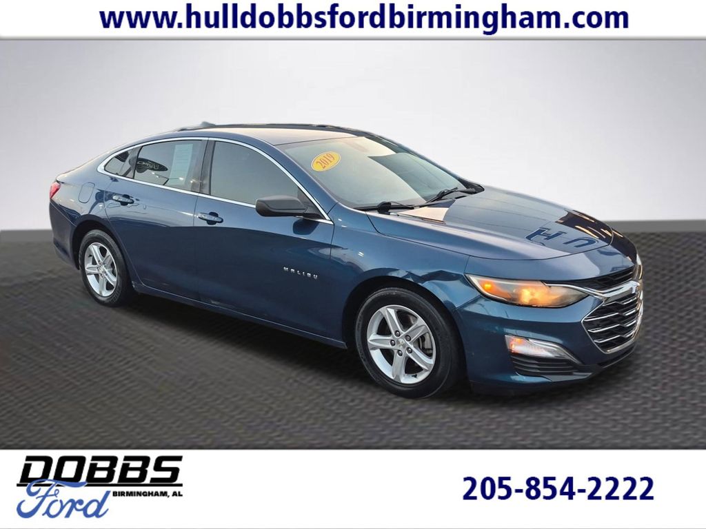 Pacific Blue Metallic 2019 Chevrolet Malibu LS FWD Sedan Front-Wheel Drive Continuously Variable Transmission