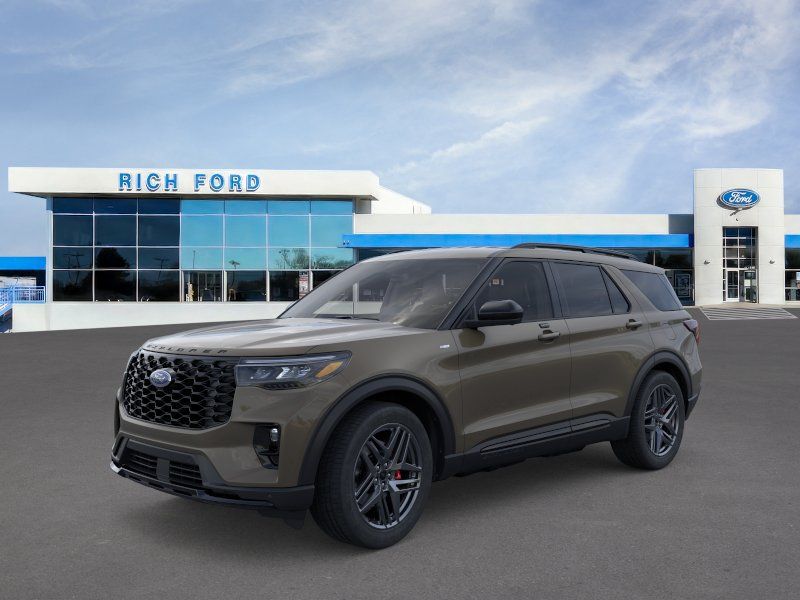 Marsh Gray 2026 Ford Explorer SUV / Crossover All-Wheel Drive Automatic