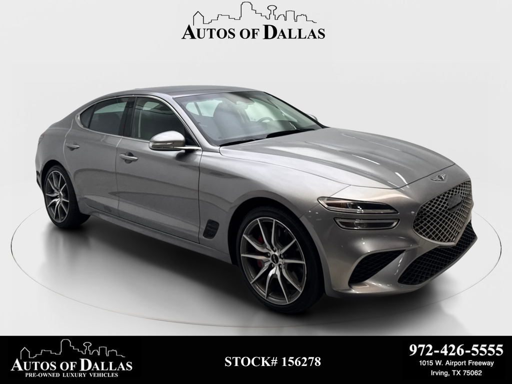 Savile Silver 2025 Genesis G70 2.5T Standard RWD Sedan Rear-Wheel Drive 8-Speed Automatic