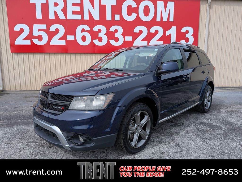 Contusion Blue Pearlcoat 2017 Dodge Journey Crossroad FWD SUV / Crossover Front-Wheel Drive 6-Speed Automatic