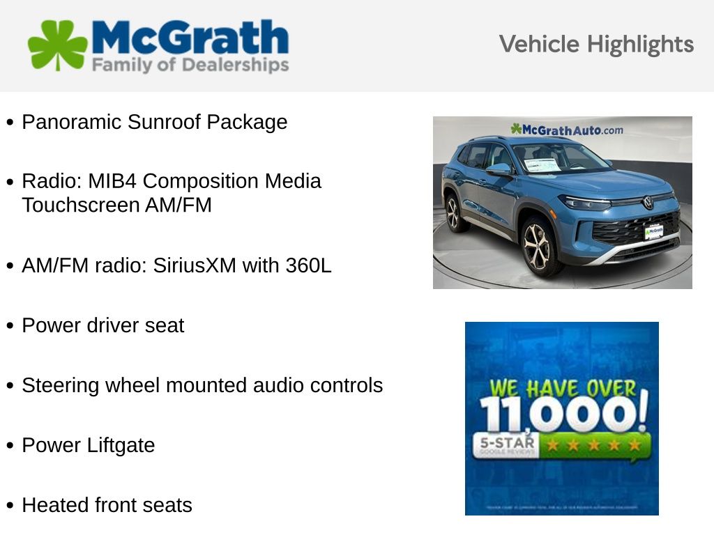 New 2025 Blue Volkswagen 2.0T SE image 5