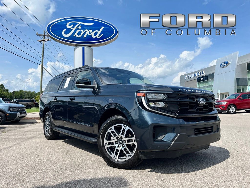 Stone Blue Metallic 2025 Ford Expedition SUV / Crossover Four-Wheel Drive Automatic