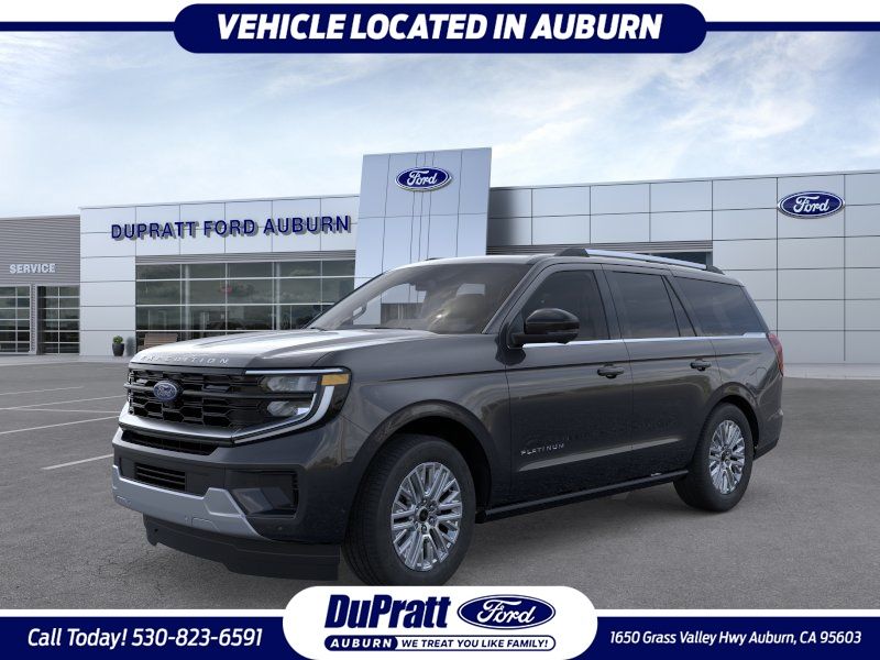 Gray Metallic 2026 Ford Expedition Platinum 4WD SUV / Crossover Four-Wheel Drive Automatic