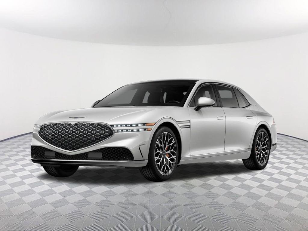Uyuni White 2026 Genesis G90 3.5T e-Supercharger AWD Sedan All-Wheel Drive 8-Speed Automatic