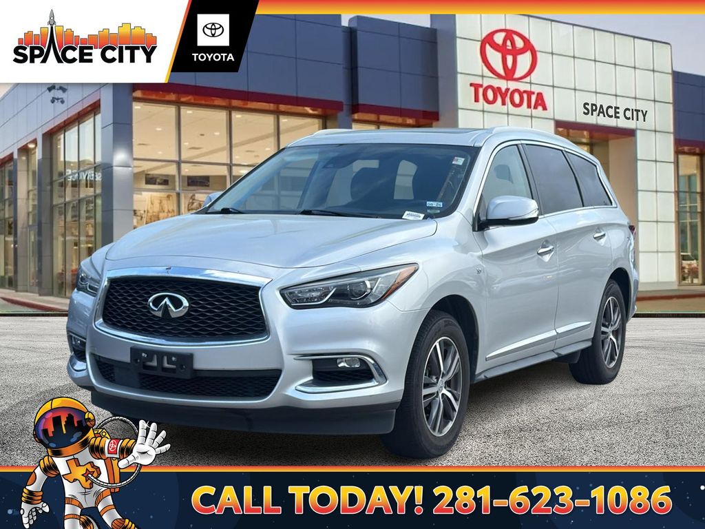 Gray (Liquid Platinum) 2019 INFINITI QX60 Luxe FWD SUV / Crossover Front-Wheel Drive Continuously Variable Transmission