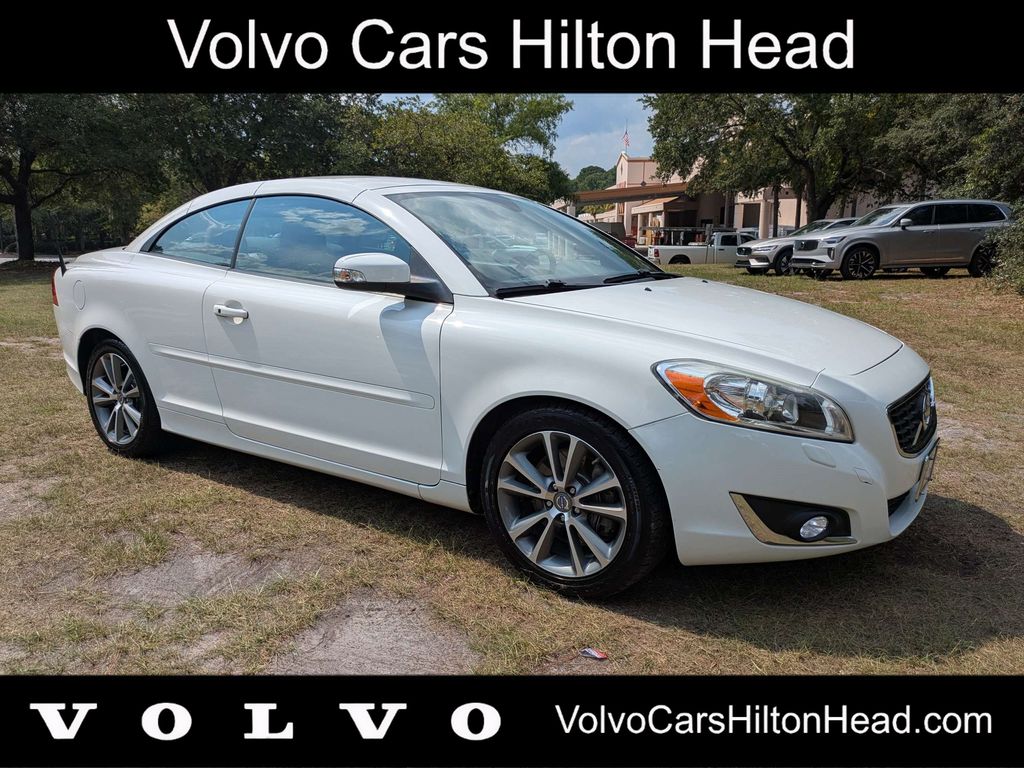 White 2013 Volvo C70 Convertible  5-Speed Automatic