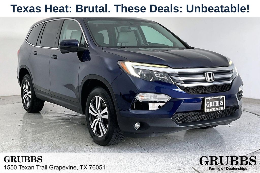 Gray (Steel Sapphire Metallic) 2018 Honda Pilot SUV / Crossover All-Wheel Drive 6-Speed Automatic