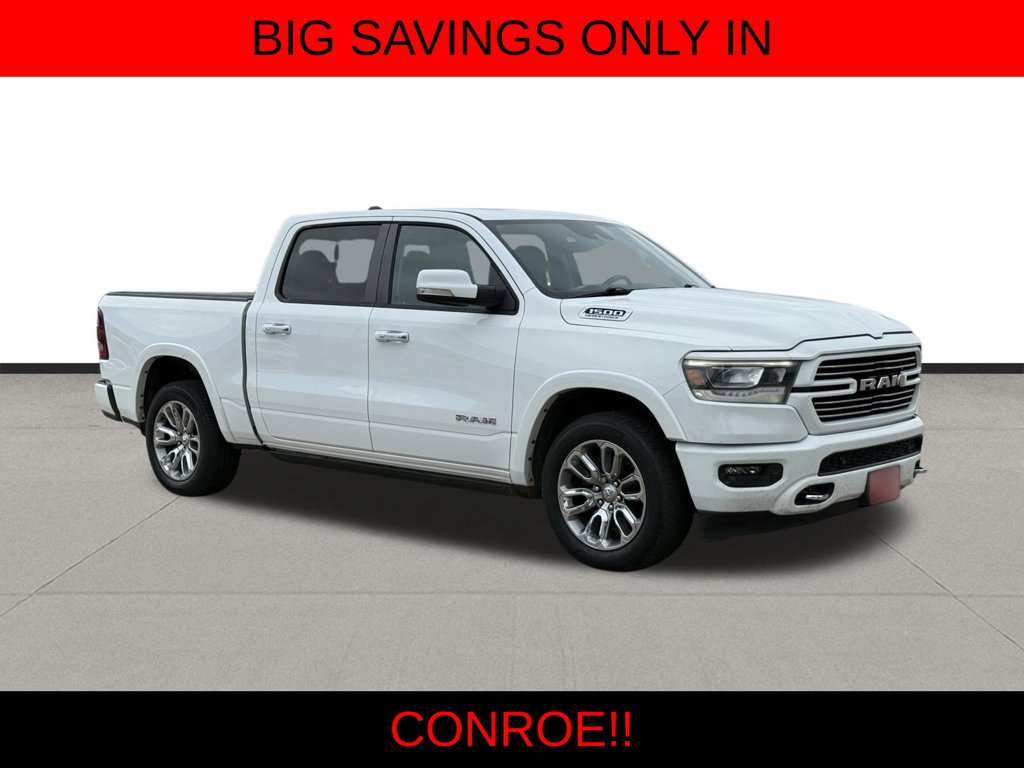 2021 Ram 1500 Laramie White at Bayshore Chrysler Jeep Dodge Ram