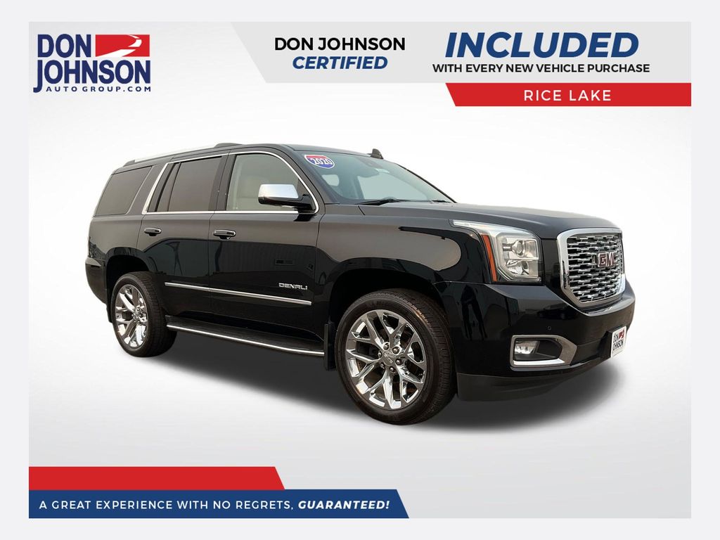 Onyx Black 2020 GMC Yukon SUV / Crossover Four-Wheel Drive