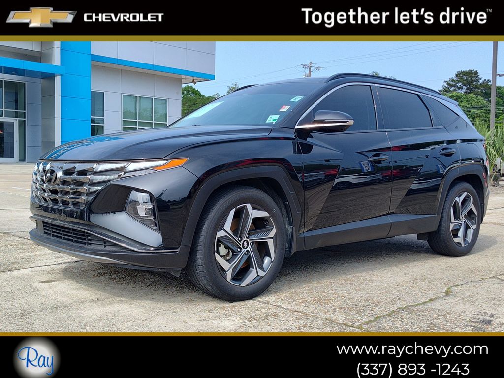 Black Pearl 2024 Hyundai Tucson Limited FWD SUV / Crossover Front-Wheel Drive 8-Speed Automatic