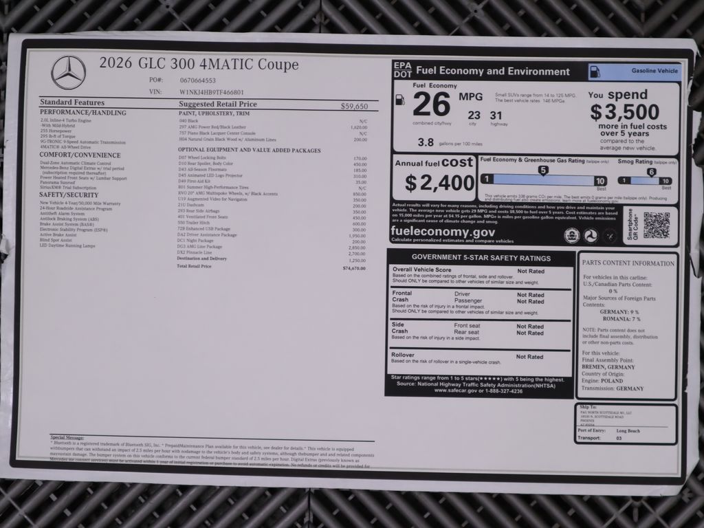 Thumbnail: 2026 Mercedes-Benz GLC - 9