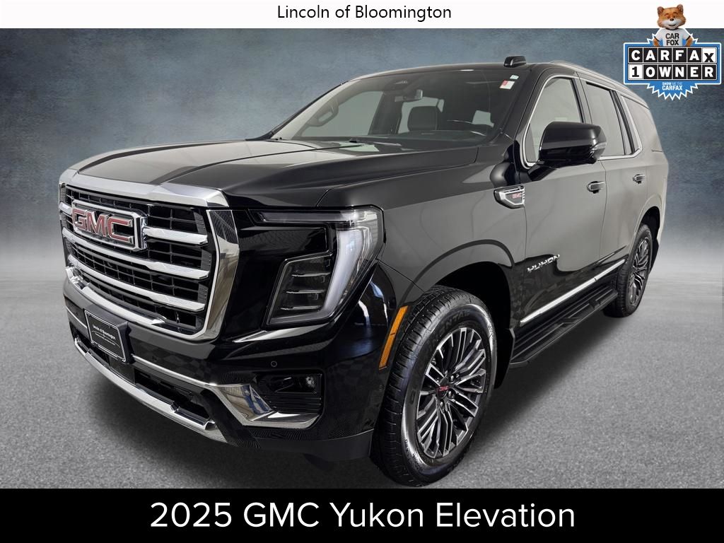 Onyx Black 2025 GMC Yukon SUV / Crossover Four-Wheel Drive 