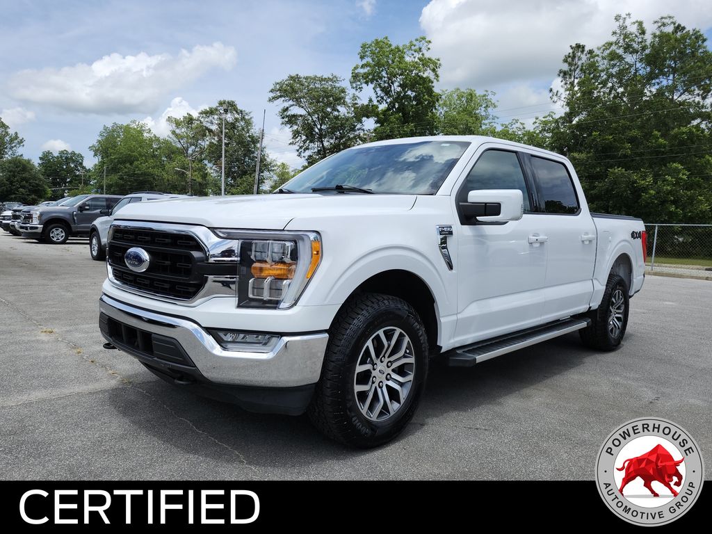 Oxford White 2022 Ford F-150 Pickup Truck Four-Wheel Drive Automatic