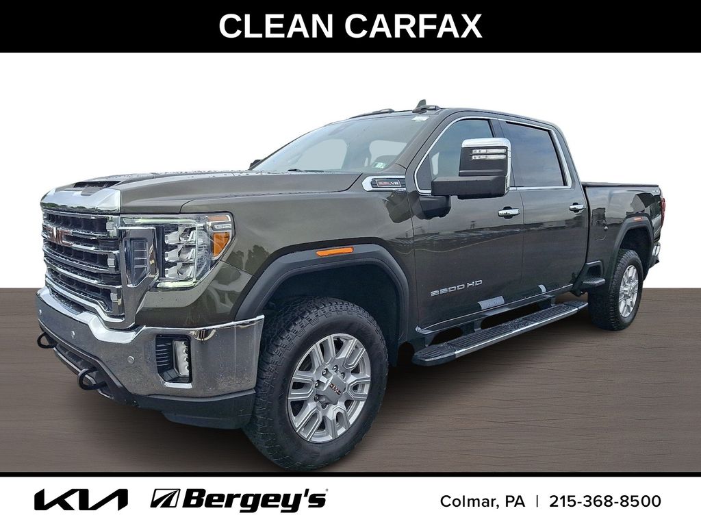 Forest Metallic 2022 GMC Sierra 2500HD Pickup Truck Four-Wheel Drive 6-Speed Automatic