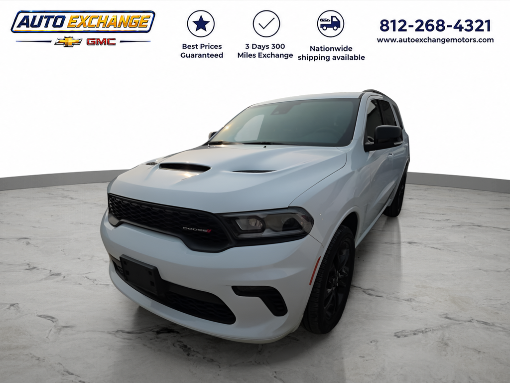 White Knuckle Clearcoat 2022 Dodge Durango SUV / Crossover All-Wheel Drive 8-Speed Automatic