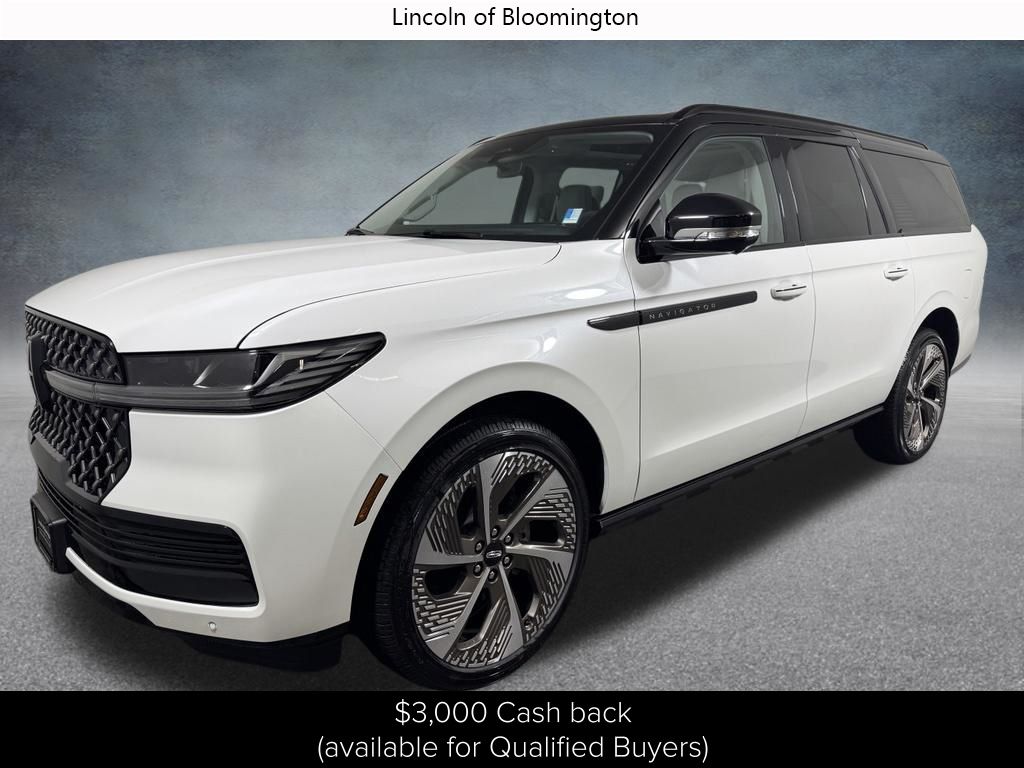 White Metallic 2026 Lincoln Navigator SUV / Crossover Four-Wheel Drive Automatic
