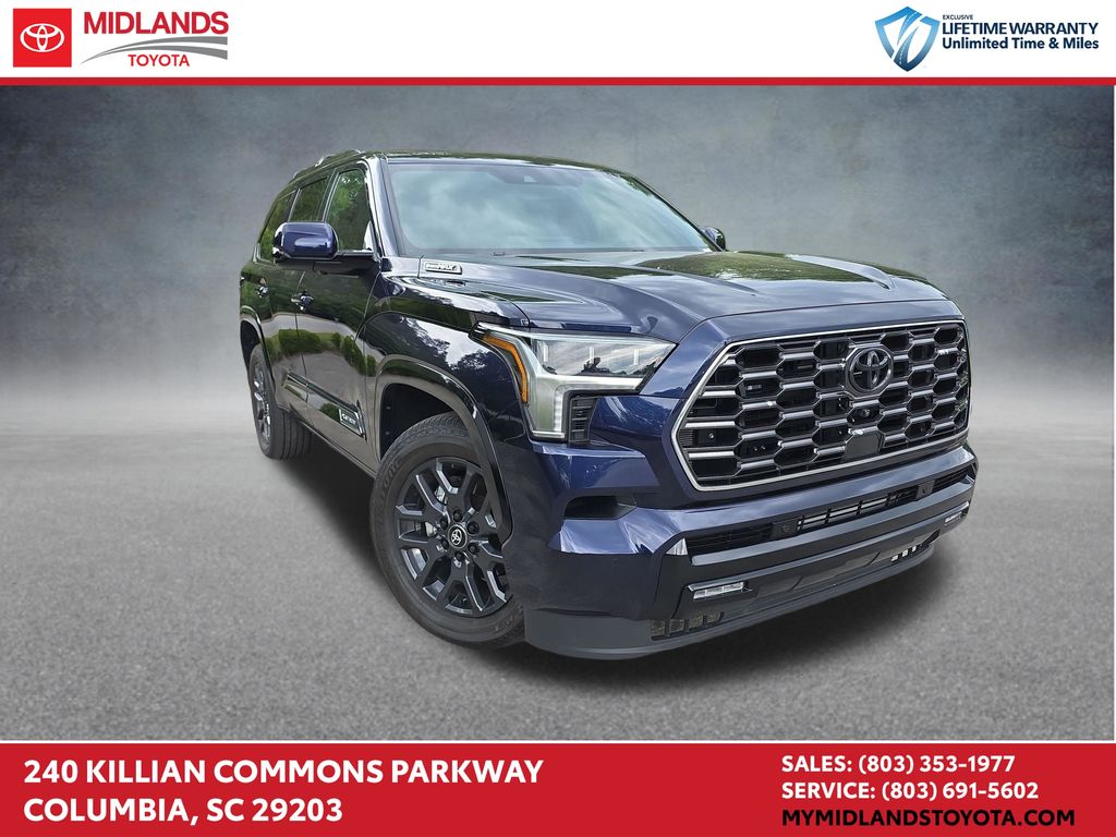 Blueprint 2025 Toyota Sequoia SUV / Crossover Four-Wheel Drive Automatic
