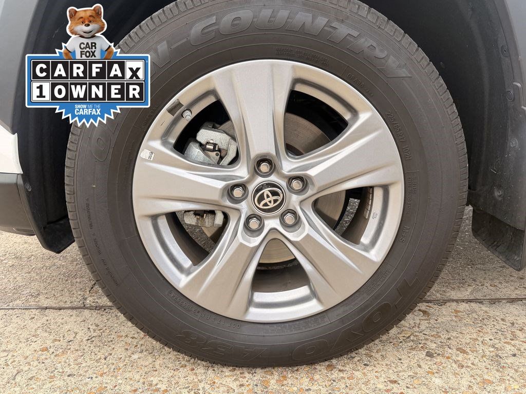 2024 Toyota RAV4 Hybrid LE White at Classic Elite Chevrolet Sugar Land