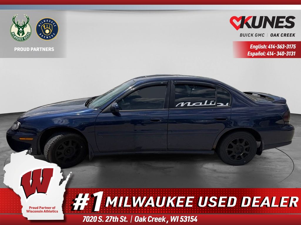 Navy Blue Metallic 1999 Chevrolet Malibu Sedan Front-Wheel Drive 4-Speed Automatic
