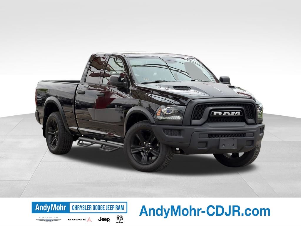 Diamond Black 2021 RAM 1500 Classic Warlock Quad Cab 4WD Pickup Truck Four-Wheel Drive 8-Speed Automatic