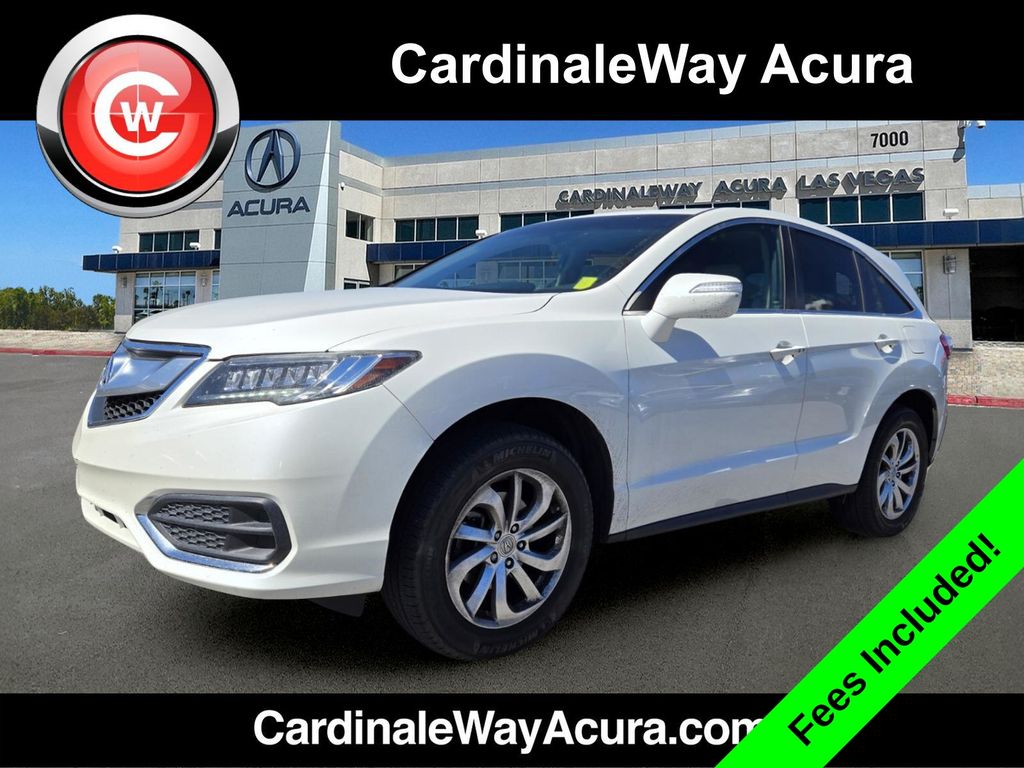 White 2018 Acura RDX AWD with Technology Package SUV / Crossover All-Wheel Drive 6-Speed Automatic