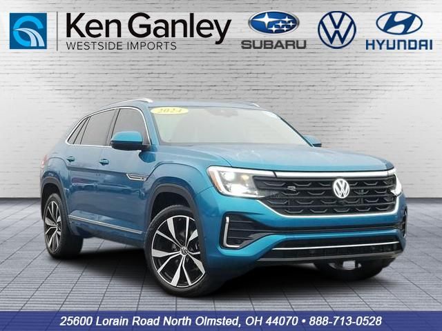 used 2024 Volkswagen Atlas Cross Sport car, priced at $36,980
